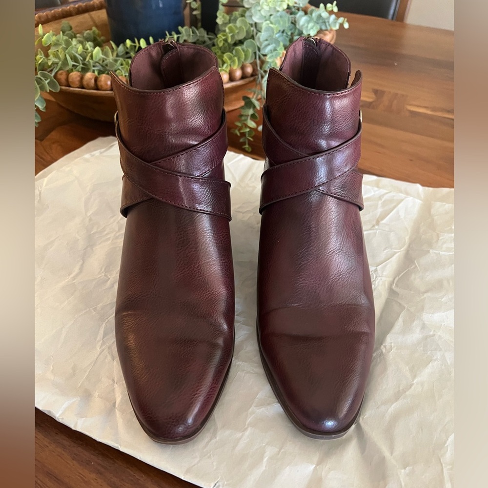 Women’s Frye & Company Judith Ankle Zip Up Boots Booties Pembrooke Size 10